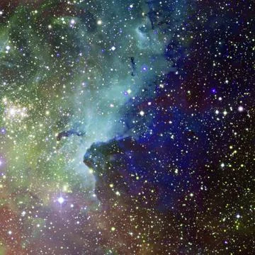 Beauty of endless cosmos. Elements of this image furnished by NASA Stockfoto's