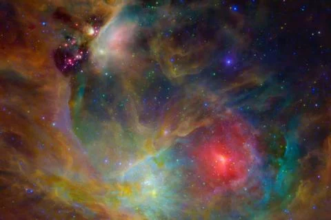 Beauty of endless cosmos. Elements of this image furnished by NASA 写真素材