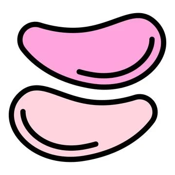 Beauty eye patch icon vector flat Stock Illustration