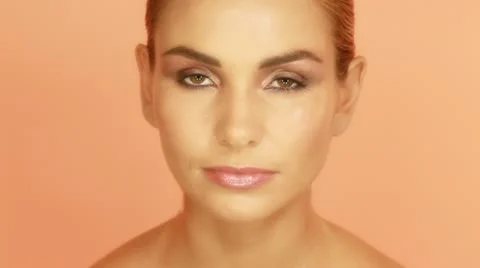 Beauty Face Closeup Stock-Footage 12367193