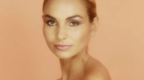 Beauty Face Closeup Stock-Footage 12367202