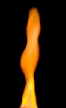 Beauty flame Foto stock