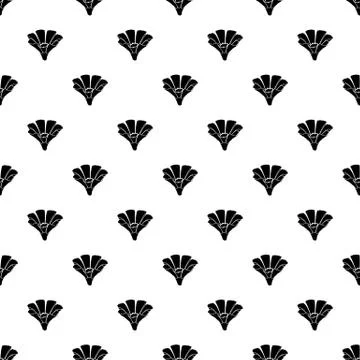 Beauty flower pattern vector seamless Stock Illustration