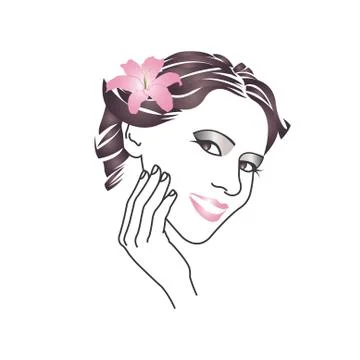 Beauty Stock Illustration