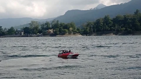 The beauty of the lake #8 Video stock 214395953