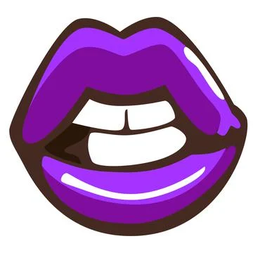 Beauty-lips Stock Illustration