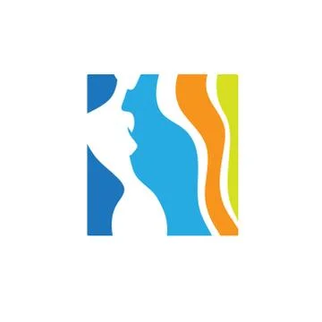 Beauty logo template Stock Illustration