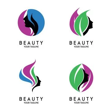 Beauty Logo Template Vector Stock Illustration