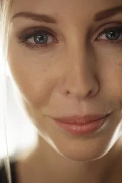 Beauty model face Stock Photos