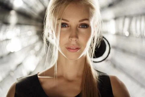Beauty model face Фото