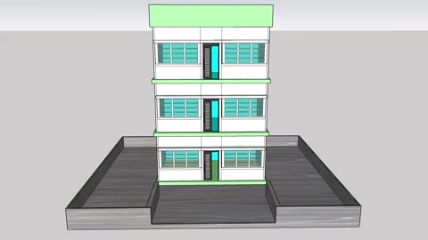 The beauty of Modern Building 스톡 동영상 342932293