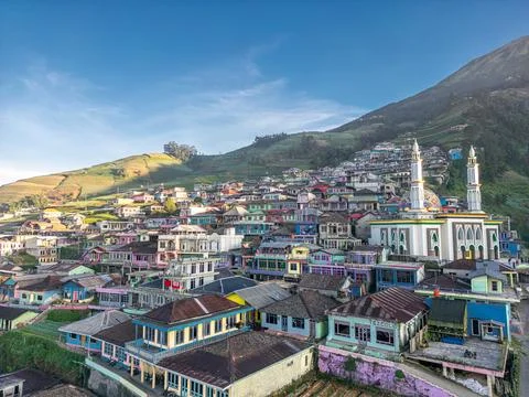 The beauty of Nepal Van Java , Temanggung, Java, Indonesia Stock Photos