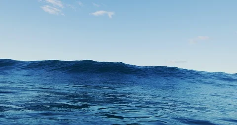 Beauty of the ocean from below Stock Footage 103899585