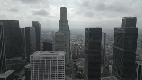 Beauty over the cloudy skyline Stock Footage 285261744