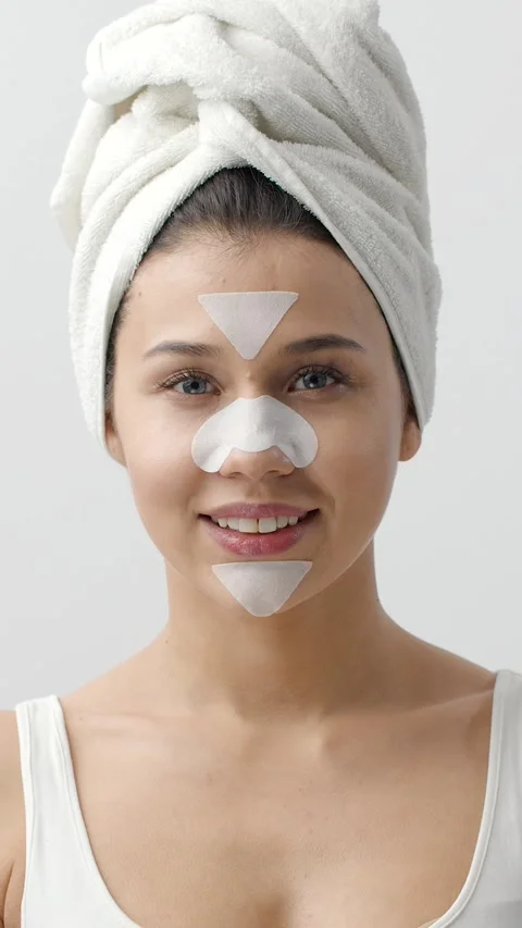 Beauty Patch Routine Vídeos de archivo 322610342