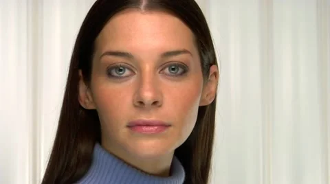 Beauty Portrait Stock Footage 12456049