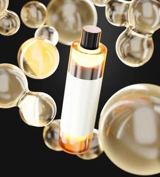 Beauty products presentation, studio setup. Stock Illustration