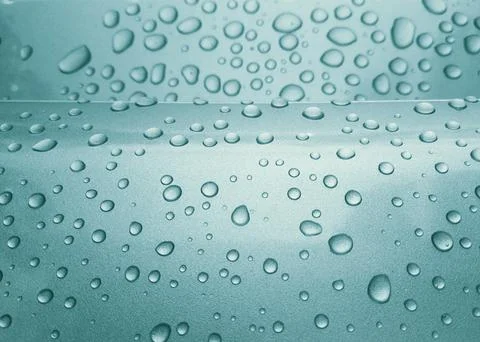 Beauty of the rain drops. Foto stock