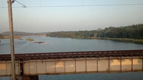 Beauty of river Stock Footage 153688686