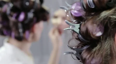 Beauty routine Stock Footage 20474581