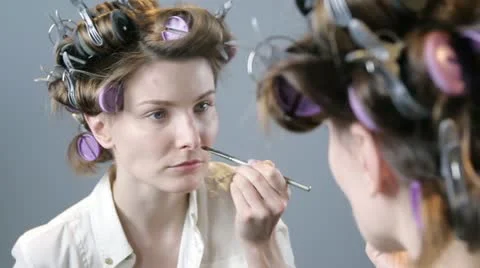 Beauty routine Stock Footage 20474710