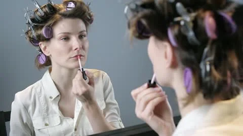 Beauty routine Stock Footage 20474767