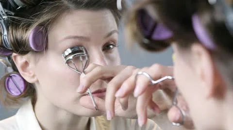 Beauty routine Stock Footage 20474953