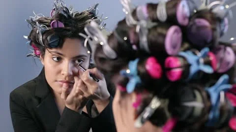 Beauty routine Stock Footage 20475092