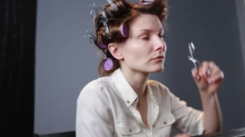 Beauty routine Stock Footage 20476233