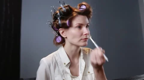 Beauty routine Stock Footage 20476680