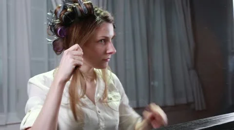 Beauty routine Stock Footage 20476759