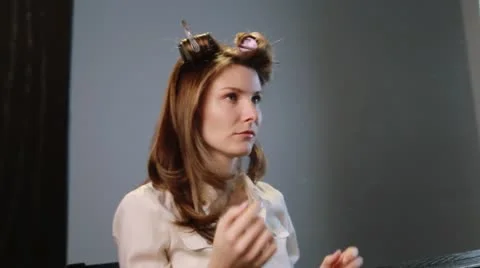 Beauty routine Stock Footage 20476973