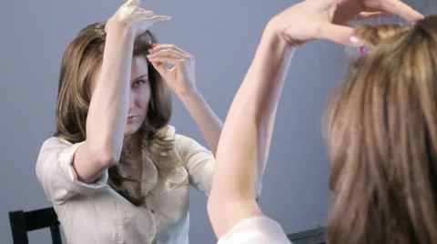 Beauty routine Stock Footage 20477029