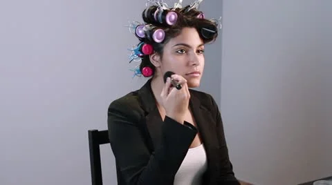 Beauty routine Stock Footage 20477088