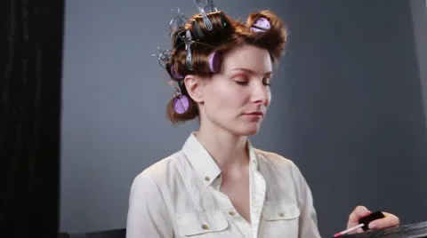 Beauty routine Stock Footage 20477171