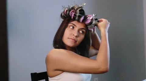 Beauty routine Stock Footage 20477178