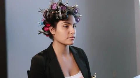 Beauty routine Stock Footage 20477333