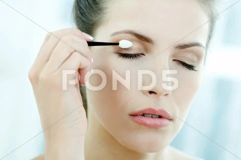 Beauty routines 2 Stock Photos