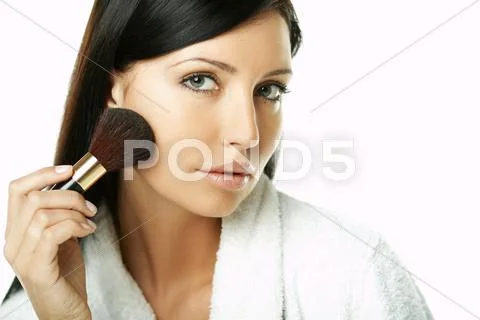 Beauty routines Stock Photos