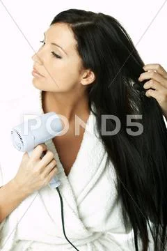 Beauty routines Stock Photos