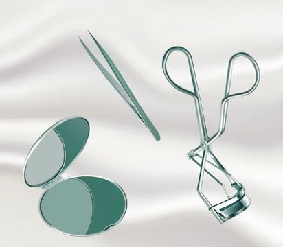 Beauty set Stock Illustration