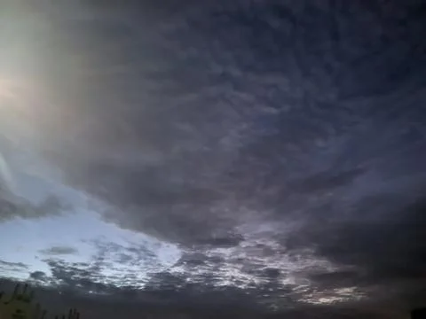 The beauty of the sky and clouds with a good combination 3 Stock Photos