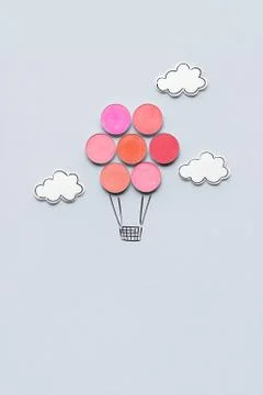 Beauty in the sky. Stock Photos