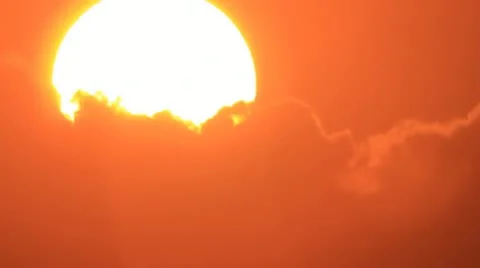 Beauty sunset Video stock 20504475