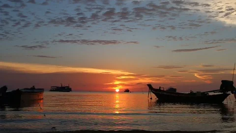Beauty sunset 스톡 동영상 90956897