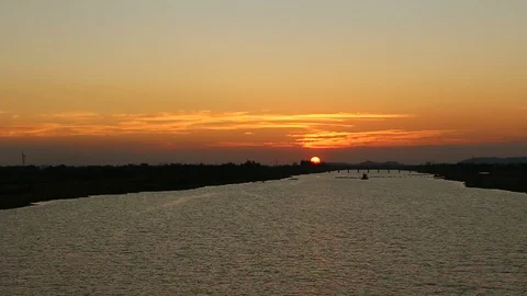 Beauty sunset 스톡 동영상 90962488