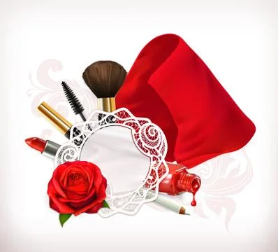 Beauty vector concept Stock Illustration