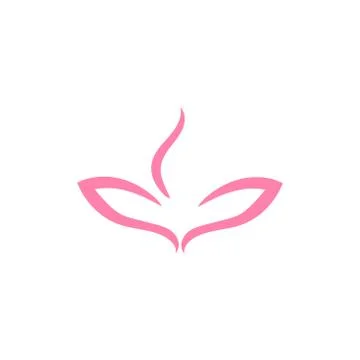 Beauty vector design template illustration Illustrazione stock