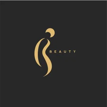 Beauty with vector illustration. Stock Illustration