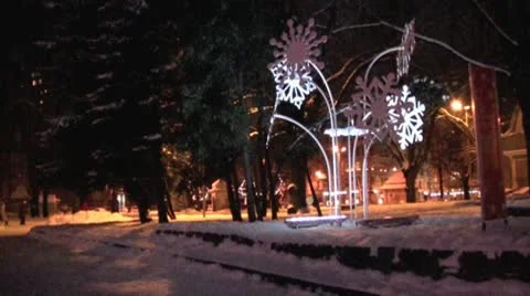 Beauty Winter 2 Stock Footage 10574330